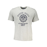 North Sails Gray Cotton T-Shirt -   -  North Sails.